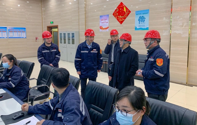 大年初一，王大真到田家河新項(xiàng)目和分子公司走訪慰問(圖5)